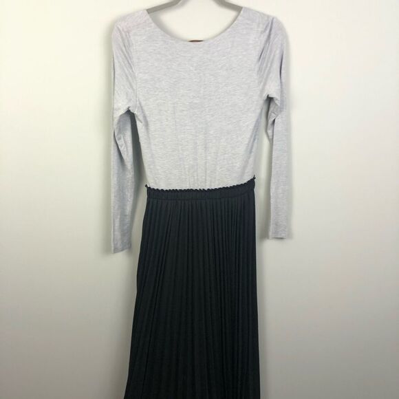 BORDEAUX | Fairbanks Maxi Dress Gray Black Small - Picture 6 of 6